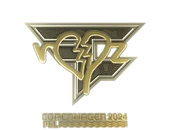 Sticker | ropz (Gold) | Copenhagen 2024 image