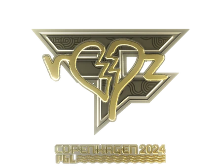 Sticker | ropz (Gold) | Copenhagen 2024 image