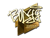 Sticker | bodyy (Gold) | Boston 2018 image