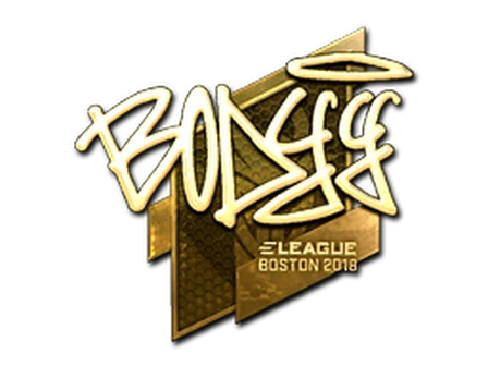 Sticker | bodyy (Gold) | Boston 2018 image