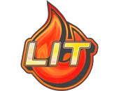 Sticker | Lit (Holo) image
