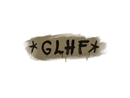 Sealed Graffiti | GLHF (Dust Brown) image