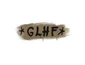 Sealed Graffiti | GLHF (Dust Brown) image