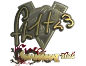 Sticker | FL1T (Gold) | Shanghai 2024 image
