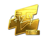 Sticker | aizy (Gold) | Atlanta 2017 image