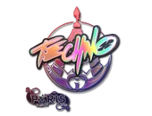Sticker | Techno4K (Holo) | Paris 2023 image