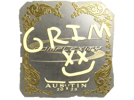 Sticker | Grim (Gold) | Austin 2025 image