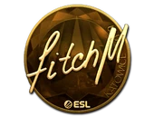 Sticker | fitch (Gold) | Katowice 2019 image