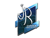 Sticker | jR (Foil) | Boston 2018 image