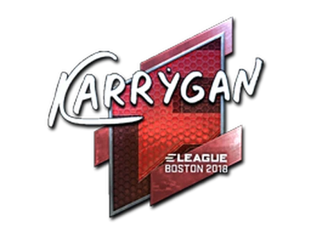 Sticker | karrigan (Foil) | Boston 2018 image