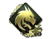 Sticker | Team Spirit (Gold) | Rio 2022 image