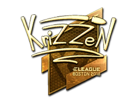 Sticker | KrizzeN (Gold) | Boston 2018 image