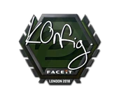 Sticker | k0nfig | London 2018 image