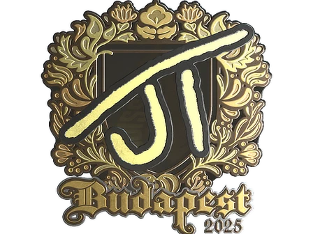 Sticker | JT (Gold) | Budapest 2025 image