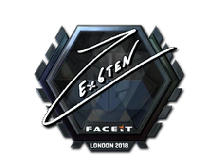 Sticker | Ex6TenZ (Foil) | London 2018 image