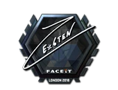 Sticker | Ex6TenZ (Foil) | London 2018 image
