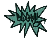 Sealed Graffiti | BOOM (Frog Green) image