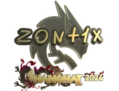 Sticker | zont1x (Gold) | Shanghai 2024 image