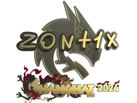 Sticker | zont1x (Gold) | Shanghai 2024 image