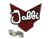 Sticker | jabbi (Glitter) | Paris 2023 image