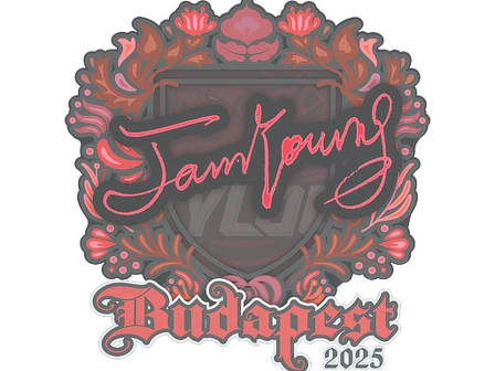 Sticker | JamYoung | Budapest 2025 image