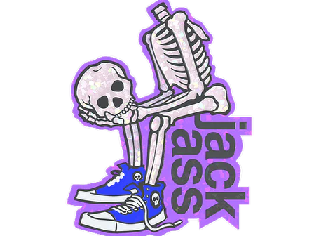 Sticker | Head In Hands (Glitter) image