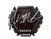 Sticker | flusha | London 2018 image