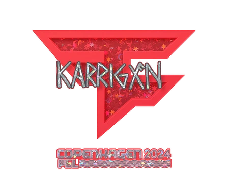 Sticker | karrigan (Glitter) | Copenhagen 2024 image