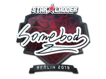 Sticker | somebody (Foil) | Berlin 2019 image