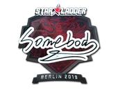 Sticker | somebody (Foil) | Berlin 2019 image