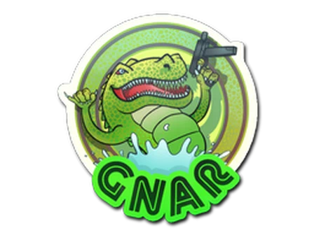 Sticker | Green Gnar image