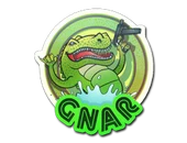 Sticker | Green Gnar image