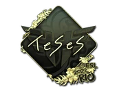 Sticker | TeSeS (Gold) | Rio 2022 image