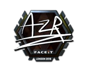 Sticker | AZR (Foil) | London 2018 image