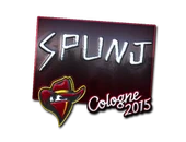 Sticker | SPUNJ (Foil) | Cologne 2015 image