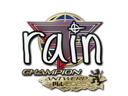 Sticker | rain (Champion) | Antwerp 2022 image