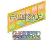 Sticker | Aleksib (Holo, Champion) | Copenhagen 2024 image