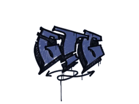 Sealed Graffiti | GTG (SWAT Blue) image