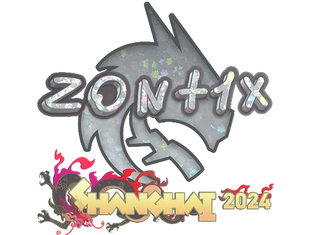 Sticker | zont1x (Glitter) | Shanghai 2024 image
