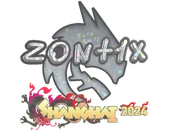 Sticker | zont1x (Glitter) | Shanghai 2024 image