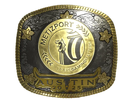 Sticker | Metizport (Gold) | Austin 2025 image