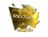 Sticker | reltuC (Gold) | Cologne 2016 image