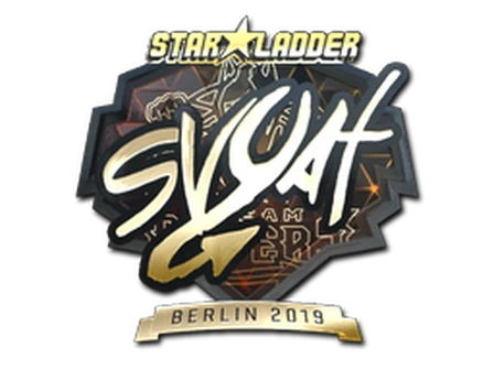 Sticker | svyat (Gold) | Berlin 2019 image