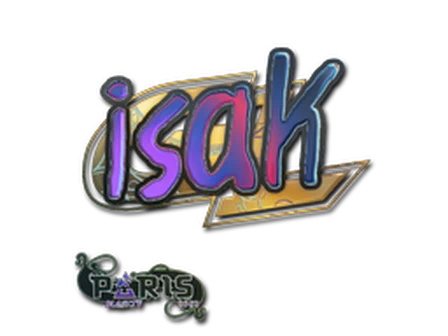 Sticker | isak (Holo) | Paris 2023 image