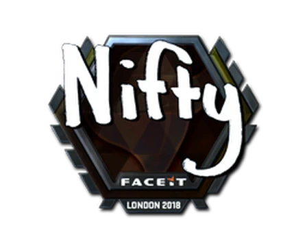 Sticker | Nifty (Foil) | London 2018 image