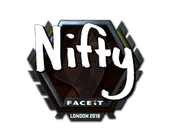 Sticker | Nifty (Foil) | London 2018 image