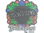 Sticker | kensizor (Embroidered) | Budapest 2025 image