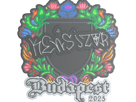 Sticker | kensizor (Embroidered) | Budapest 2025 image