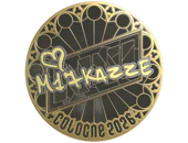 Sticker | makazze (Gold) | Cologne 2026 image