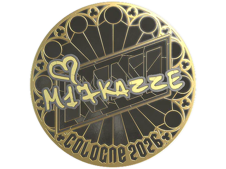 Sticker | makazze (Gold) | Cologne 2026 image